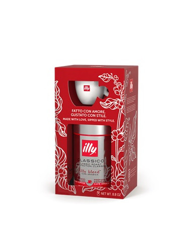 Confezione regalo caffè e tazzina da espresso illy