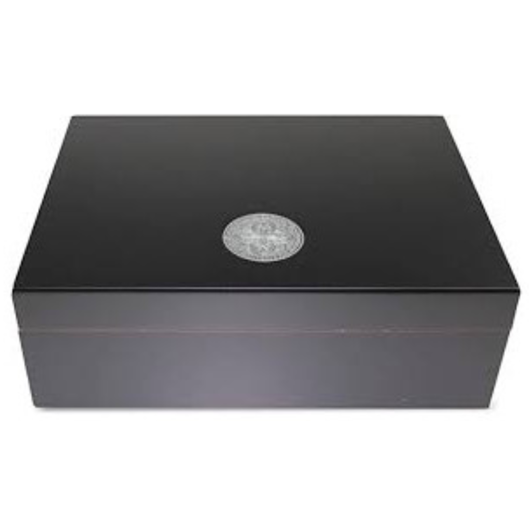 humidor case 20 nero