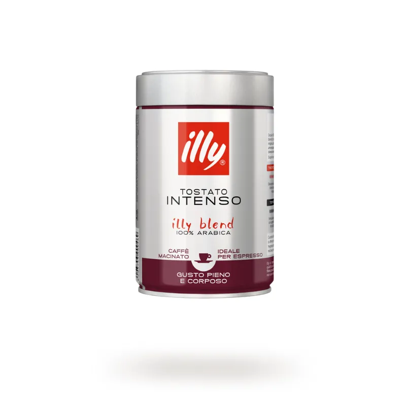 Caffè macinato espresso tostato intenso Illy 250 g