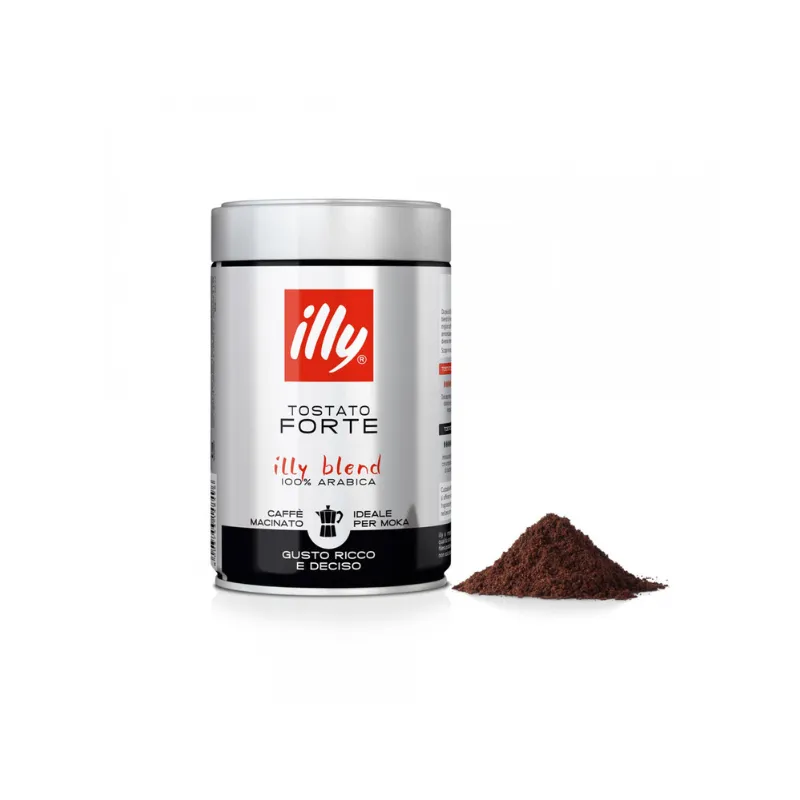 Caffè macinato moka tostato forte Illy 250 g