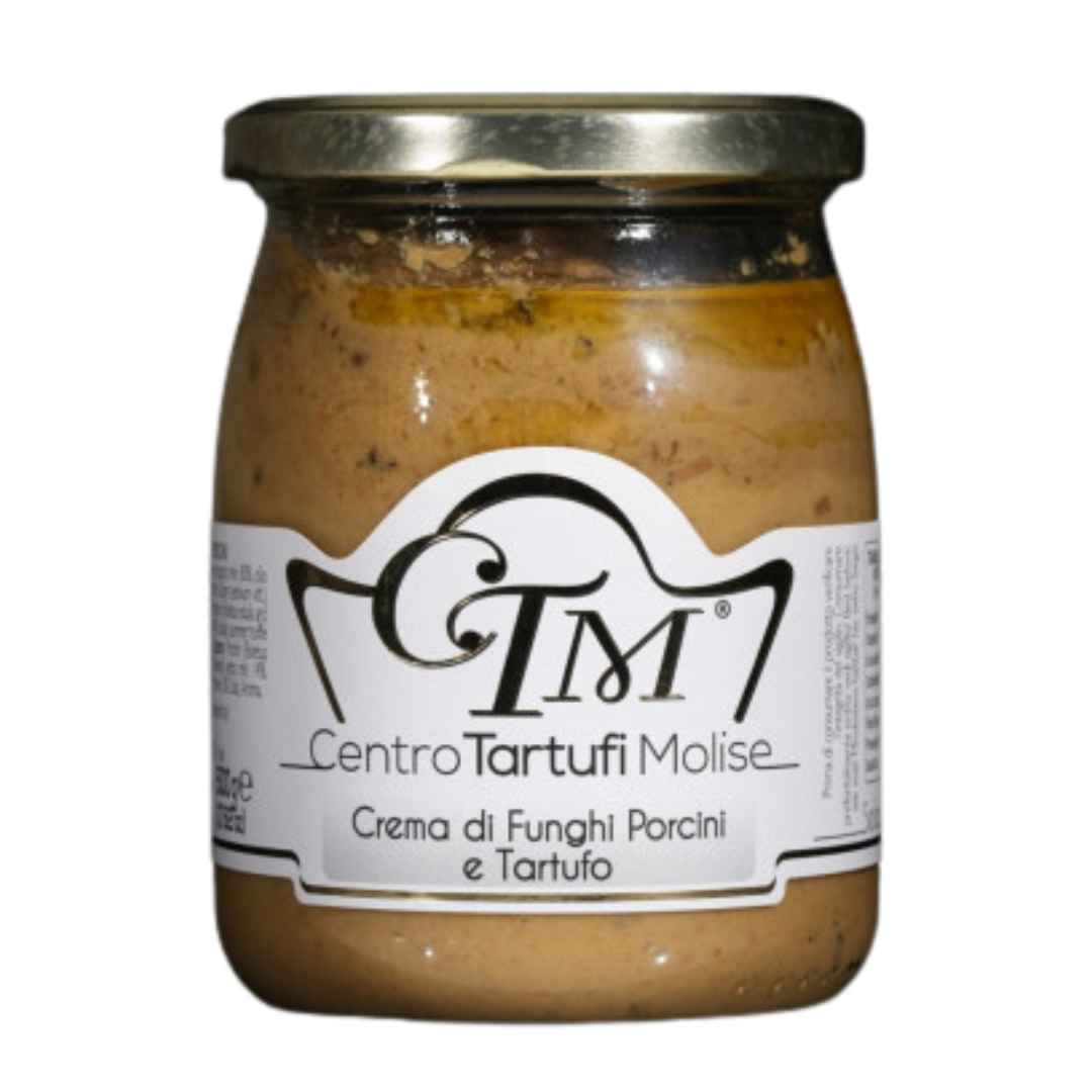 crema di funghi porcini e tartufo