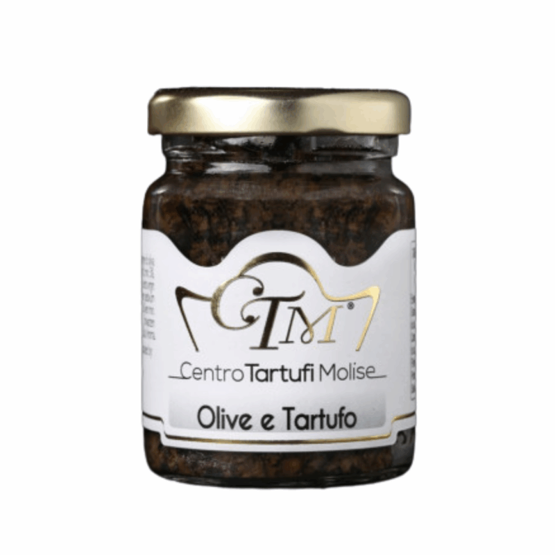 crema di olive nere e tartufo 80 gr