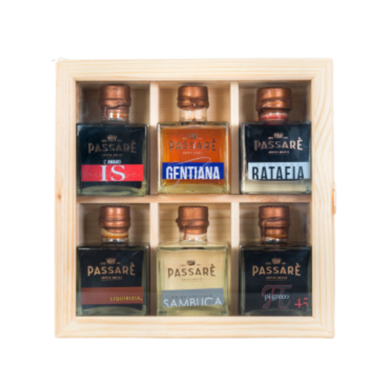 Box Degustazione Liquori Molisani Passarè Antico Molise