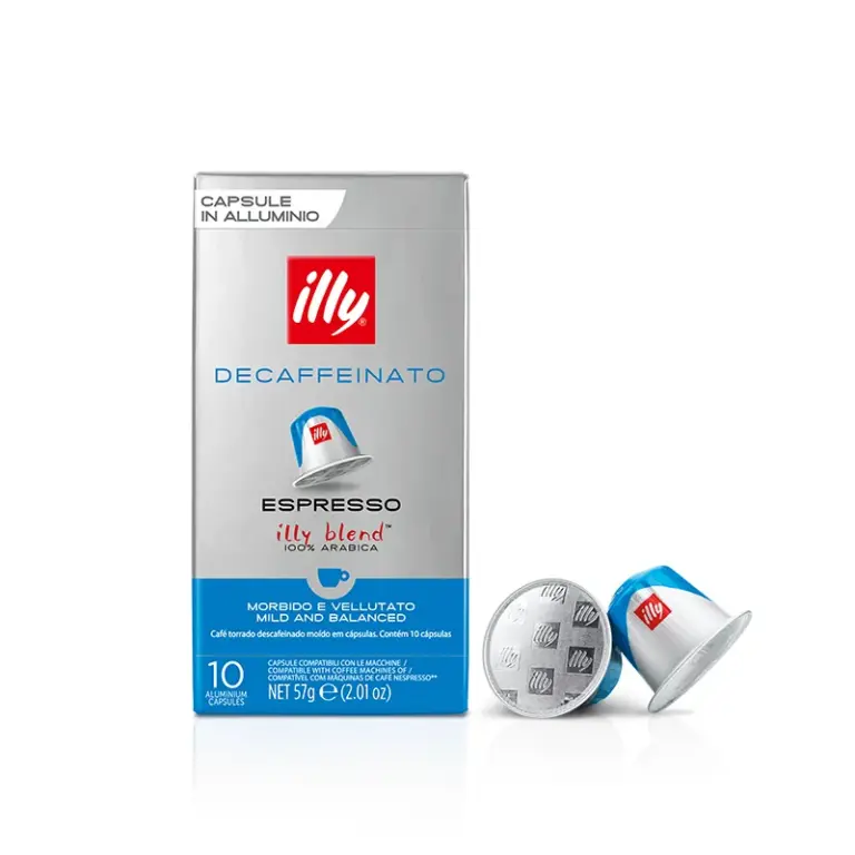 10 Confezioni da 10 Capsule Compatibili – Illy Decaffeinato