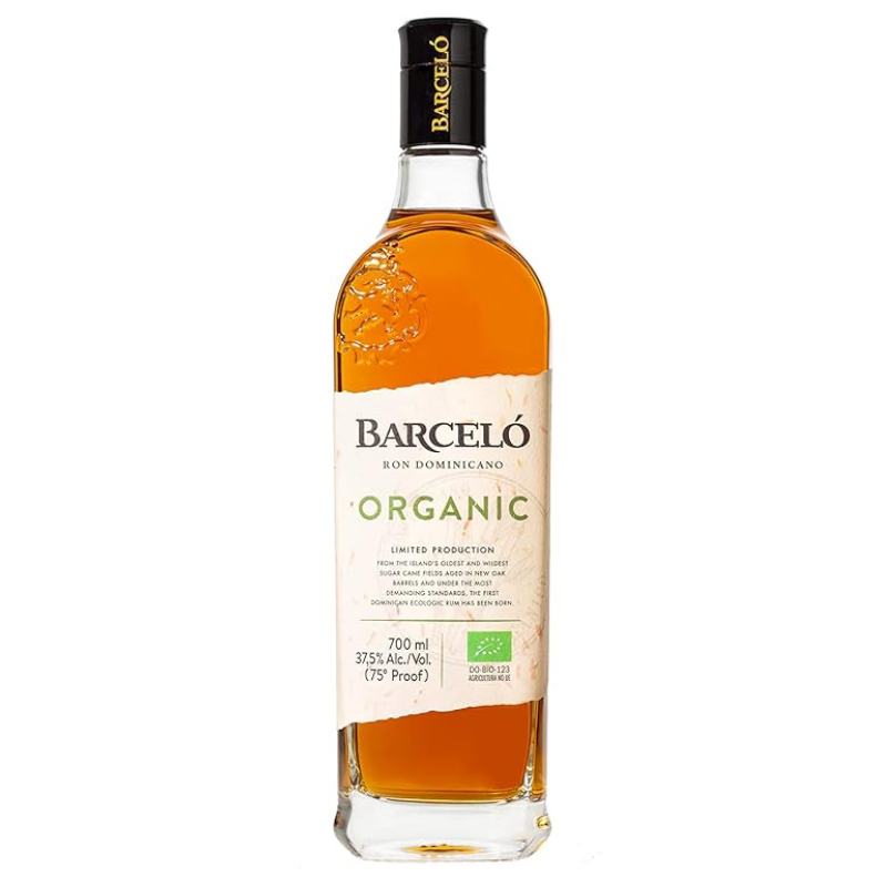 Barceló Ron Dominicano Organic rum biologico bottiglia