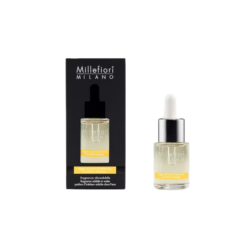 Legni e fiori d’arancio fragranza idrosolubile Millefiori Milano