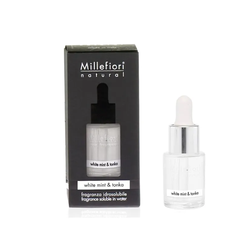 White Mint & Tonka fragranza idrosolubile Millefiori Milano