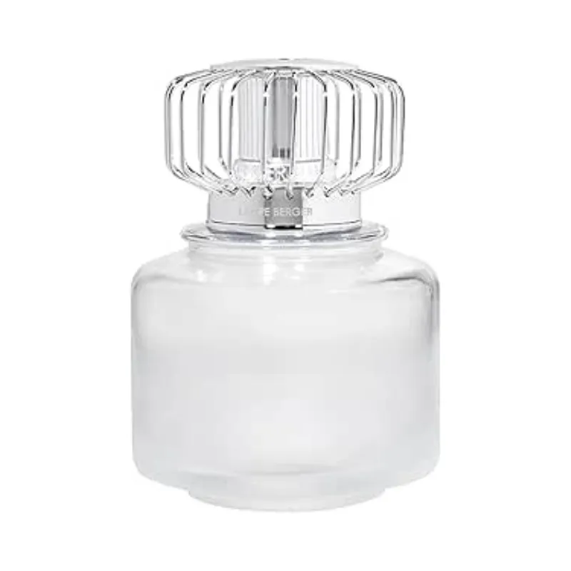 Lampe Berger Land in vetro trasparente con bruciatore cromato – Maison Berger Paris