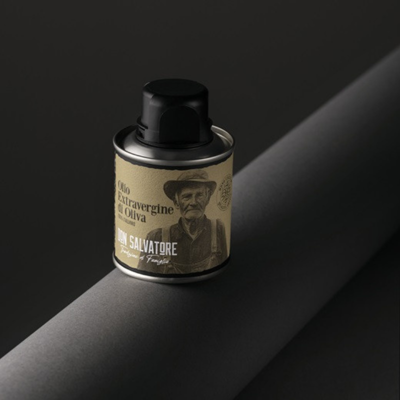 Olio Extravergine d'Oliva 100% Italiano Don Salvatore , Ortice, mono cultivar, olio artigianale, olio Morcone, olio raccolta manuale, olio 100 ml, Azienda Agricola Matrix