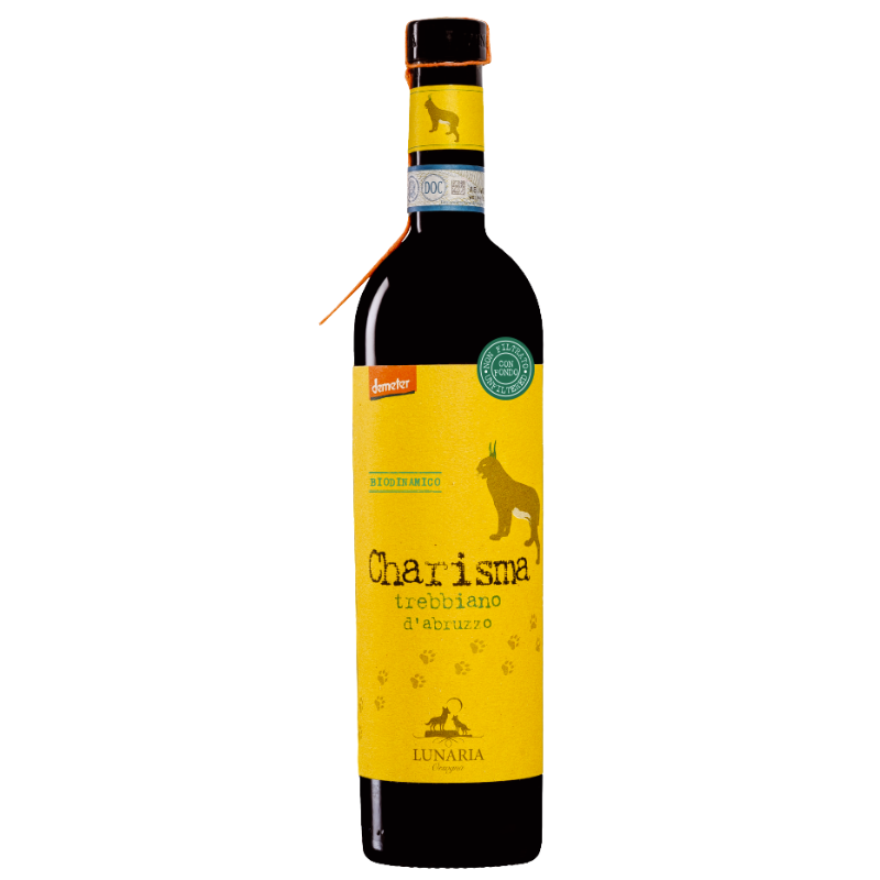 ✅ Alt text Charisma Trebbiano d’Abruzzo Bio 2022 Lunaria bottiglia 0,75L