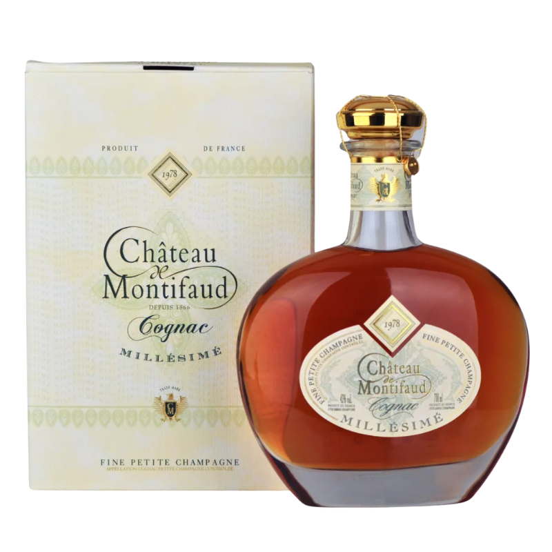 Cognac Millésime 1978 Château de Montifaud Hélios