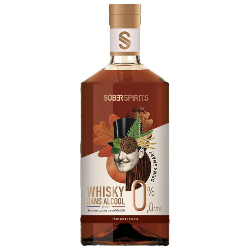 Whisky Bourbon Alcool Free Sober Spirits 0.0%