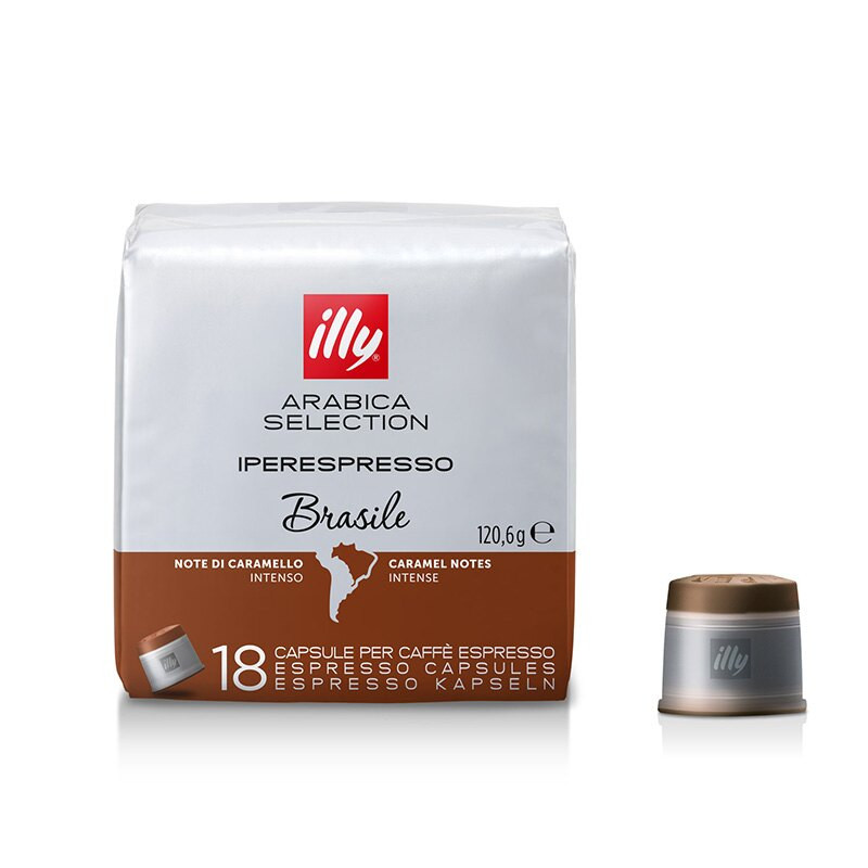 6 Confezioni da 18 Capsule Iperespresso Arabica Selection Brasile
