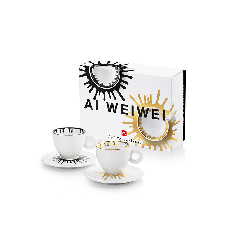 Set 2 tazze cappuccino - Art Collection Ai Weiwei