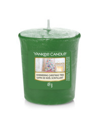 Shimmering Christmas Tree votivi