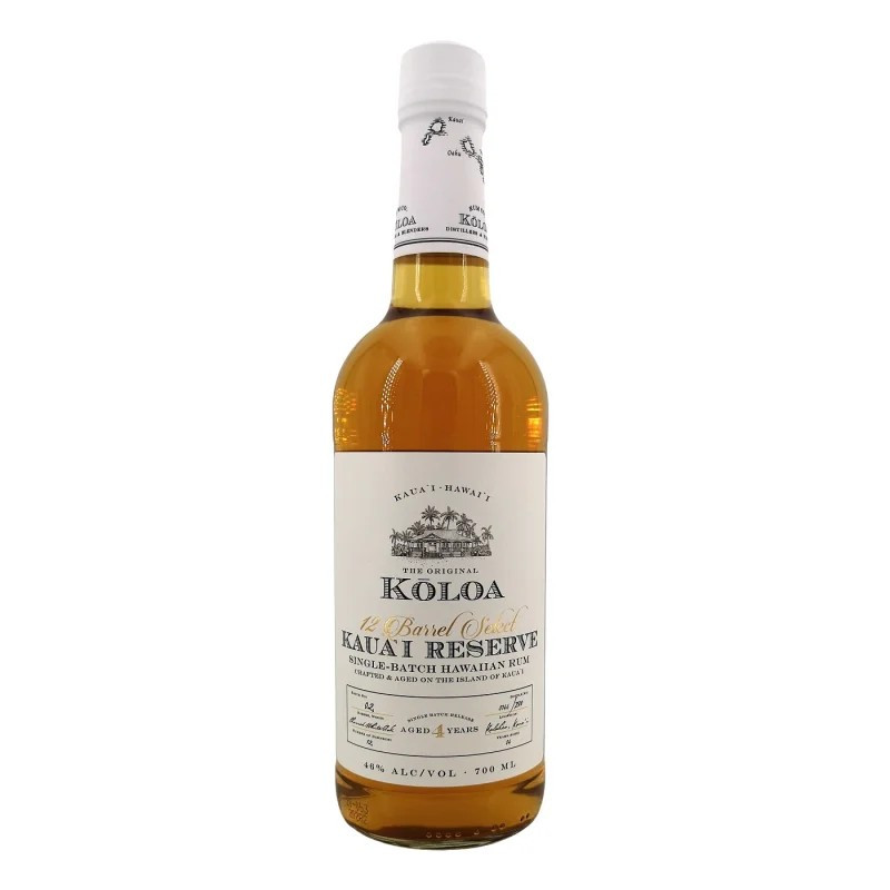 Koloa 12 Barrel Select Kaua'i Reserve Rum