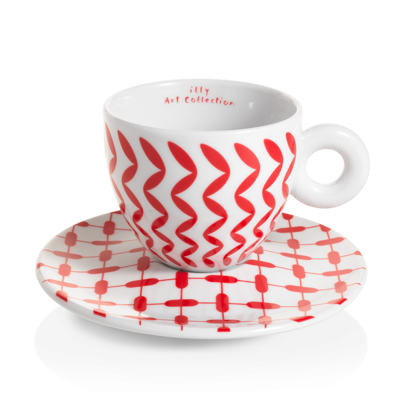 Set 6 Tazze Cappuccino Art Collection Mona Hatoum - immagine 4