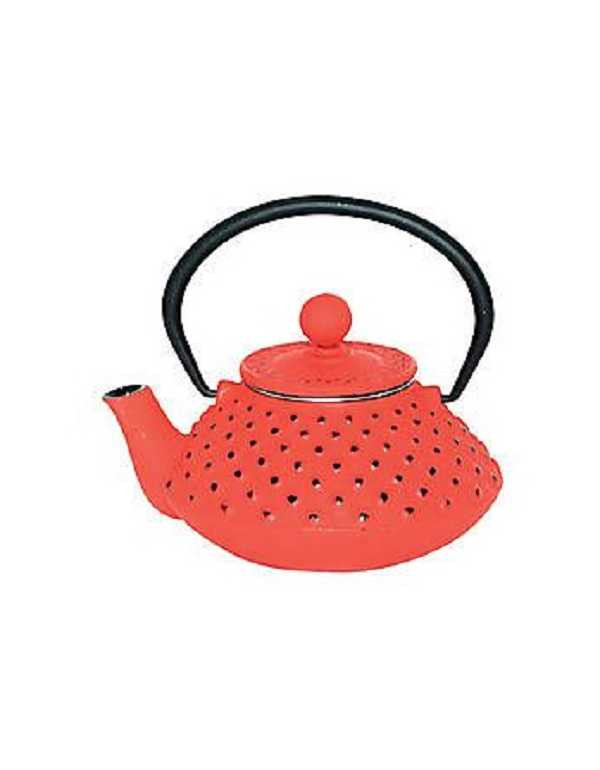 Teiera in Ghisa Japan Tea Arancio
