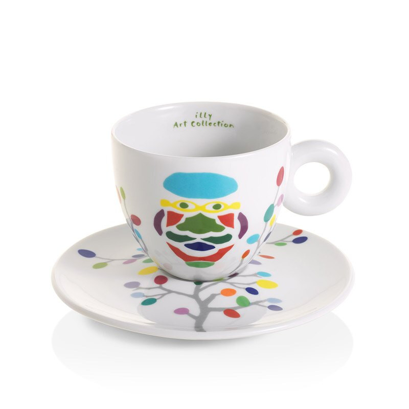 Set 6 Tazze Cappuccino Art Collection Pascale Marthine Tayou - immagine 2