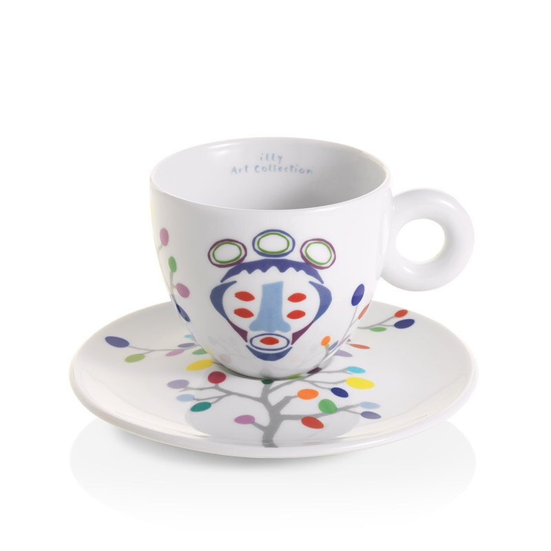 Set 6 Tazze Cappuccino Art Collection Pascale Marthine Tayou - immagine 6