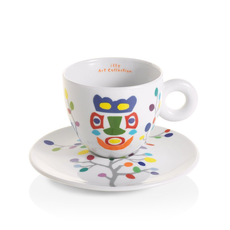 Set 6 Tazze Cappuccino Art Collection Pascale Marthine Tayou - immagine 7