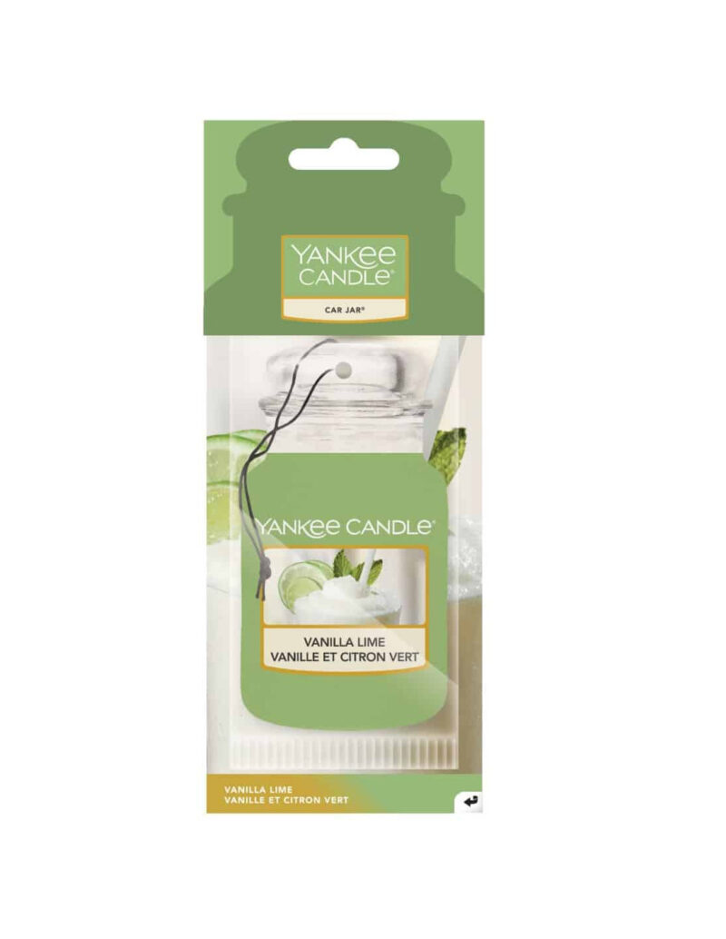 Car Jar Vanilla Lime