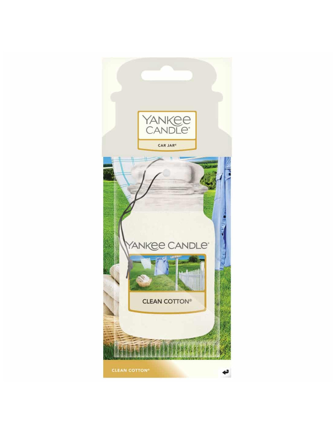 Car Jar Clean Cotton