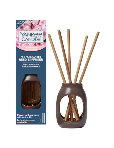 Pre-Fragragranced Reed Diffuser Metallic Cherry Blossom