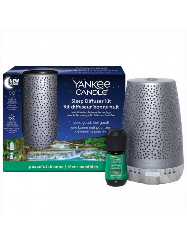 Kit Sleep Diffuser argento con Ricarica Peaceful Dreams