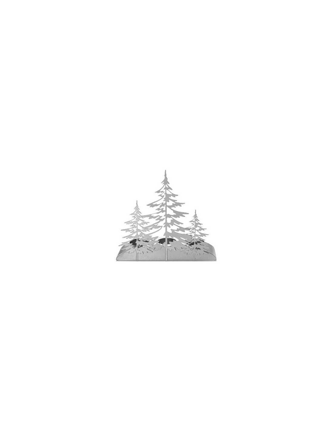 Porta Tea Light Snowy Gathering Winter Tree