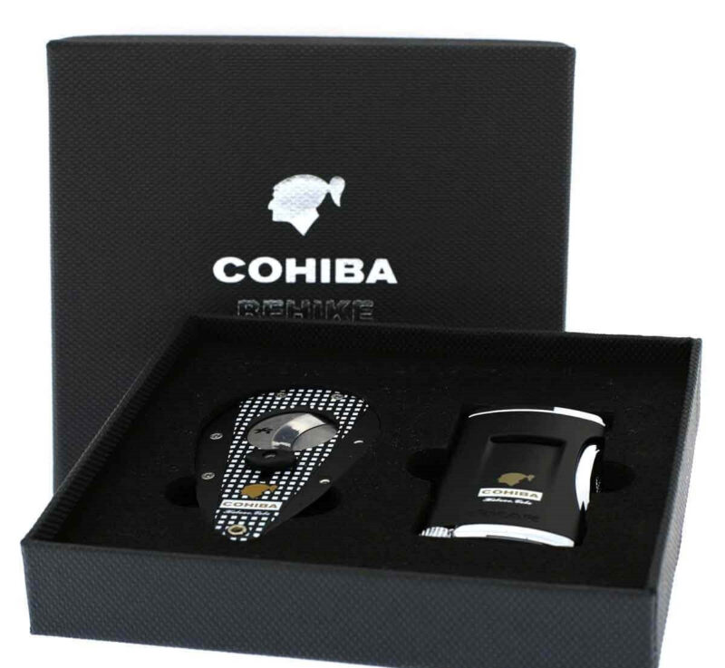Set Accendino e tagliasigari cohiba