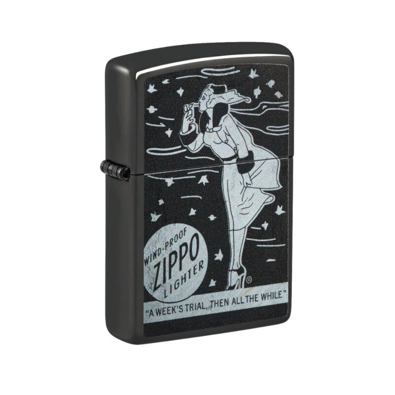 Accendino Zippo Design 2024: antivento, ricaricabile, originale Made in USA