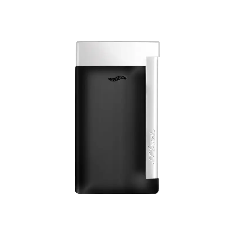 S.T. Dupont Slim 7 – Laccato Nera (REF 027700): 7 mm, 45 g, torcia antivento.