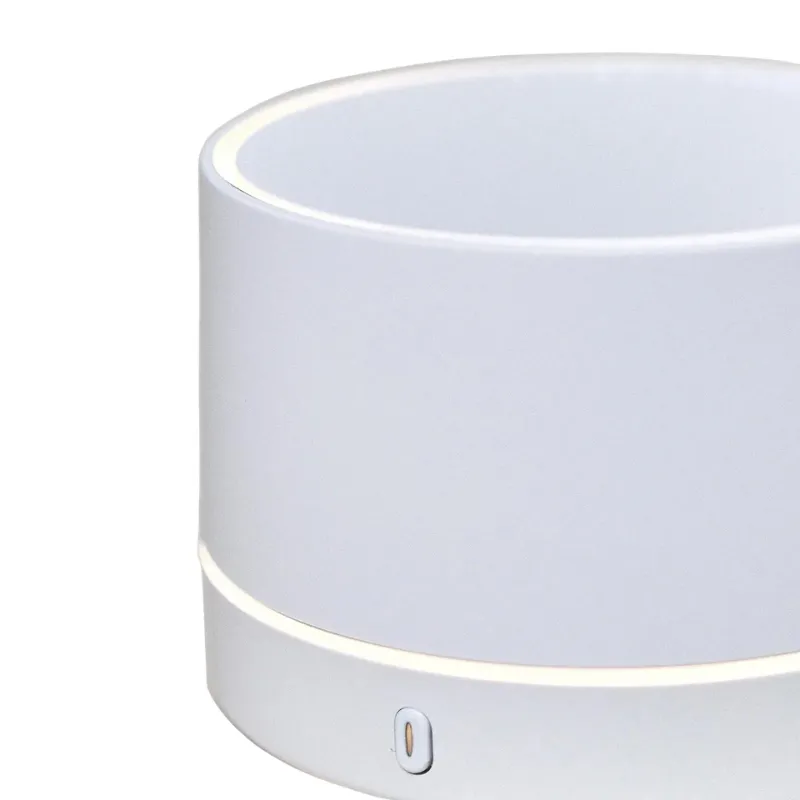 Dettaglio Finitura Bianca Diffusore Nomade