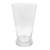 Vaso Conico in Vetro Trasparente