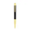 S.T. Dupont Initial penna a sfera lacca nera finiture oro