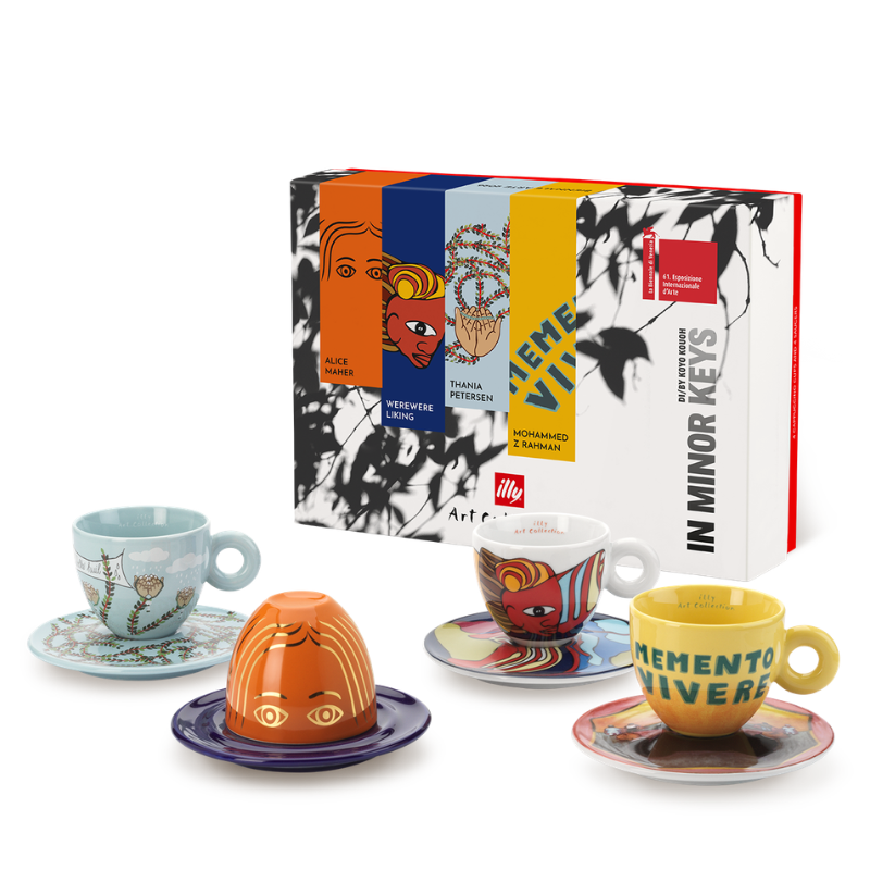 Confezione ufficiale illy Art Collection Biennale Arte 2026
