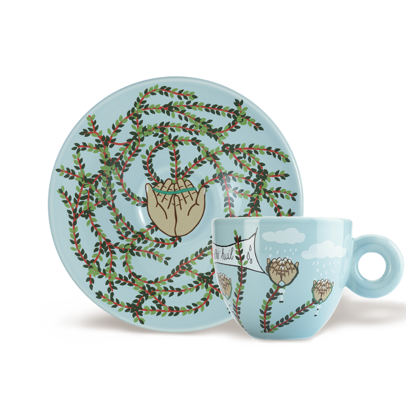 Tazza cappuccino illy Biennale 2026 Petersen