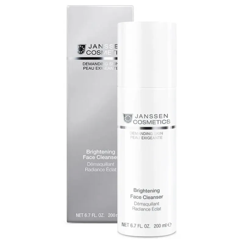 Brightening Face Cleanser 200 ml di Janssen Cosmetics detergente viso illuminante