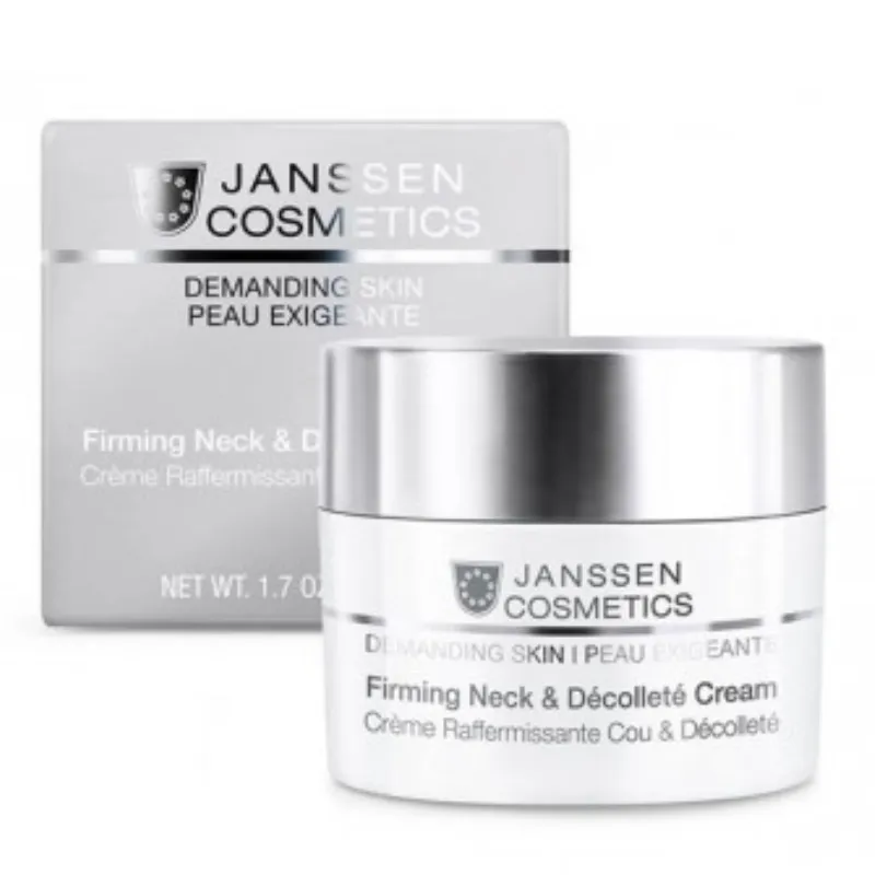 Firming Neck Décolleté Cream 50 ml di Janssen Cosmetics crema collo e décolleté