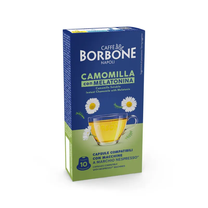 Caffè Borbone Camomilla e Melatonina 10 capsule compatibili Nespresso