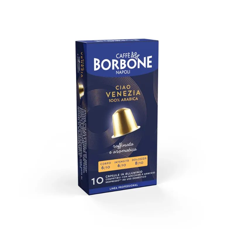 Espresso aromatico Caffè Borbone Ciao Venezia