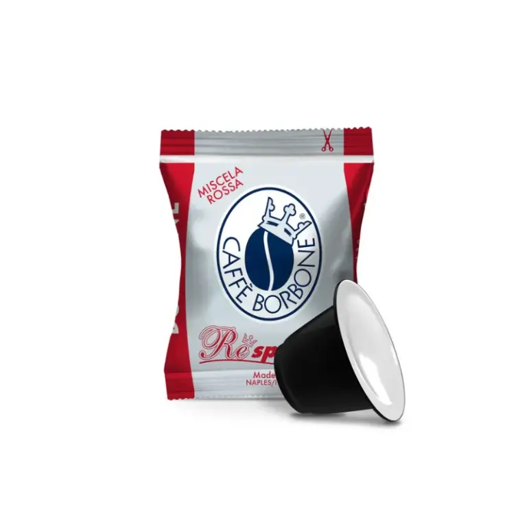 Caffè Borbone Respresso Miscela Rossa – 100 Capsule Compatibili Nespresso®